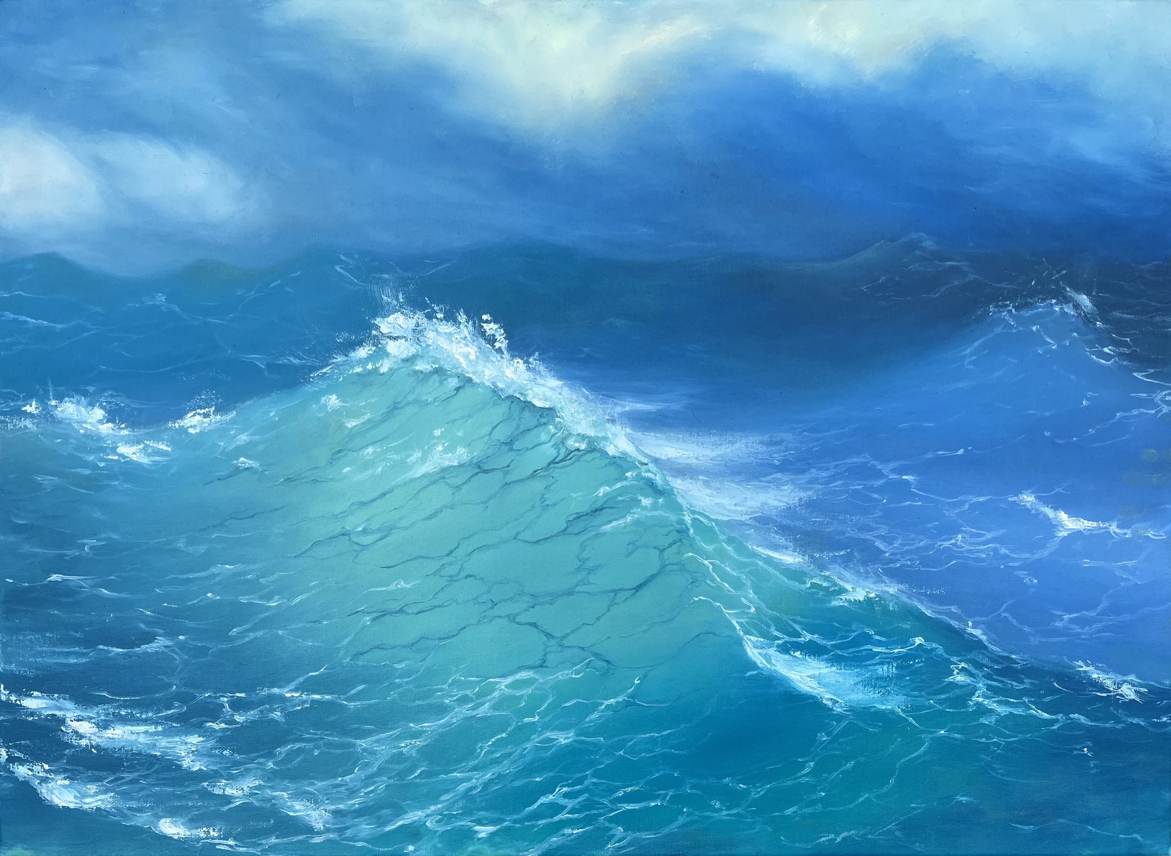 Bouře podle Ajvazovského
